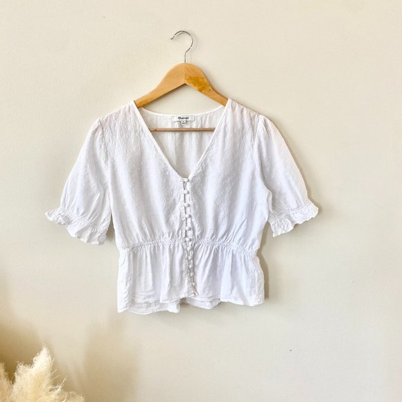 Madewell Tops - Madewell buttondown blouse Size Small